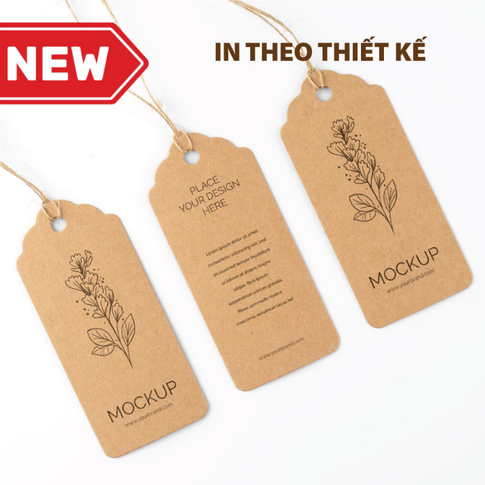 Thẻ treo - hang tag